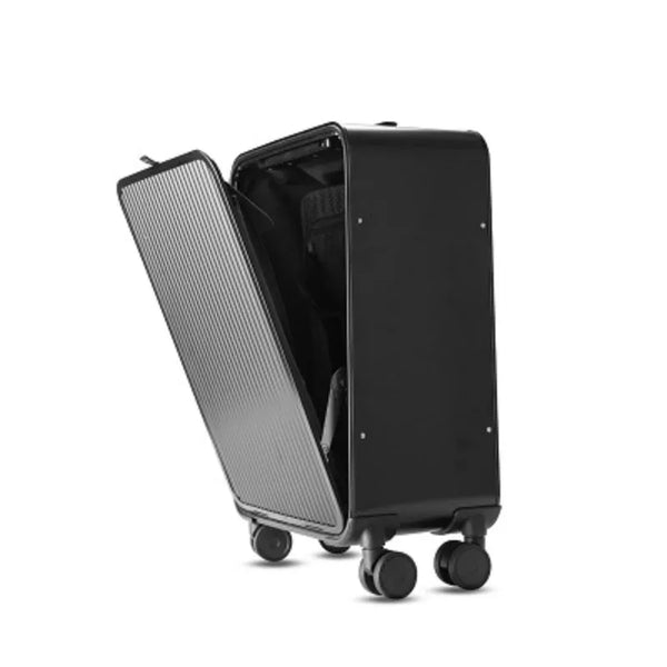 Pinnacle Executive Hardside Spinner Case - Black/Silver - 20/24 inches