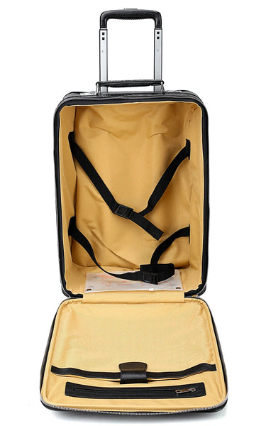 Trident Carry-On Luggage Set, Rolling Case & Backpack, Black, 20