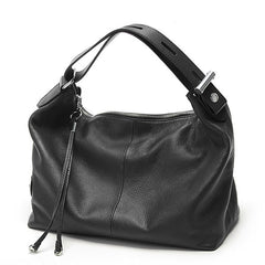 Versatile Leather Handbag Shoulder Bag Tote Bag for Women - One Size