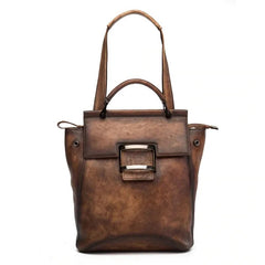 Women's Loyola Leather Convertible Backpack & Shoulder Bag - One Size