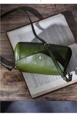 Florence Casual Leather Small Flap Crossbody Bag for Women - One Size