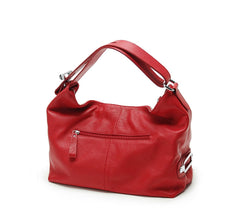 Versatile Leather Handbag Shoulder Bag Tote Bag for Women - One Size