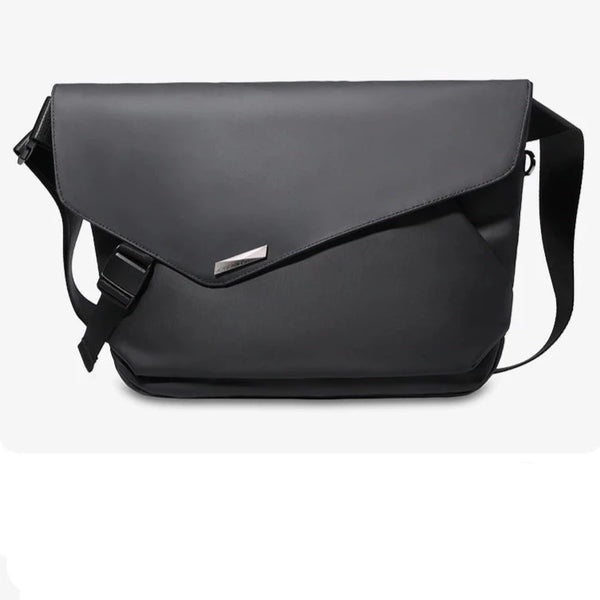 Fusion Messenger Bag 13-inches Crossbody Laptop Carrying Case in Black