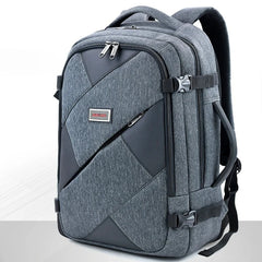 Waterproof & Lightweight Travel Backpack for Men - Dark Gray - 17 inches