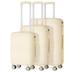 Legacy 3-Piece Hardside Spinner Suitcase Luggage Set - 20/24/28 inches