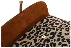 Apex Leopard Print Spinner Case Carry-On Travel Bag On Wheels, 20 inches