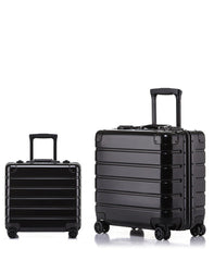 Atlantis Trolley Box Hard Side Carry-on Luggage Bag On Wheels, 18 inches