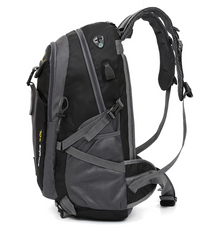 Waterproof Backpack with USB Charging Port for Outdoor/Travel 40 Liters