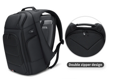 Large Capacity Waterproof Zipper-Shut Backpack 15.6 inches Computer Bag