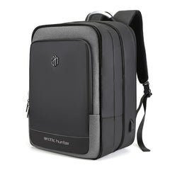 Magellan Backpack Carry-On Pro Travel Backpack, Black & Dark Gray, 41L