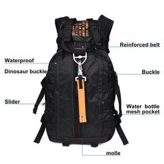 Waterproof Maverick Rucksack Backpack, Black/Gray/OD Green, One Size