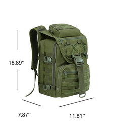 Adventurer Series Tactical Backpack Assault Backpack, 1000D Nylon, 40L