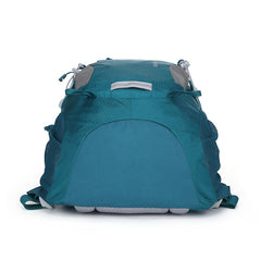 Waterproof Multipocketed Backpack for Hiking/School/Travel, Teal, 30L