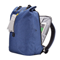 14 inches Tech Backpack Anti-theft Backpack Travel Backpack - Blue/Gray