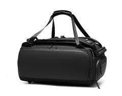 Travel Luggage Bag All-Rounder Duffel Backpack in Black, One Size, 42L