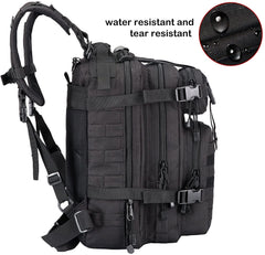 Waterproof Tactical Backpack Military Pack Assault Backpack, 30 Liters