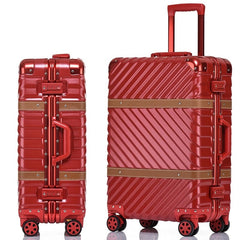 Jetsetter Checked Luggage Textured Hard Side Spinner Case, 28 inches