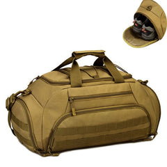 Military Style Travel Bag Tactical Duffel Backpack Training Bag, 35L