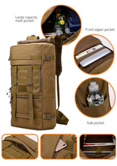 Atlas Series Tactical Backpack, Camping/Deployment/Travel/Trekking, 50L