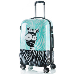 Safari Rolling Luggage Printed Hard Side Spinner Case - 20/24 inches