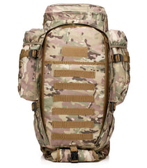 Tactical Hunting Backpack with Rifle Storage Sleeve, 1000D Nylon, 60L