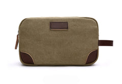 Stylish Canvas Clutch Bag Handbag Phone Pouch for Men & Women, One Size