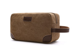 Stylish Canvas Clutch Bag Handbag Phone Pouch for Men & Women, One Size