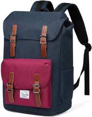 Preppy Casual Backpack Laptop Carrying Backpack, One Size, 16 inches