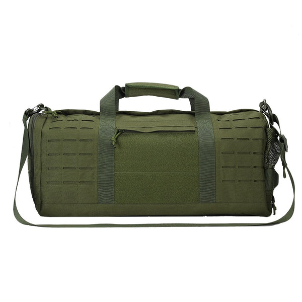 Oversized Military Bag Tactical Duffel Bag, Army Green/Black/Tan, 36L