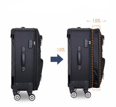 3-Piece Travel Luggage Set Soft Side Rolling Suitcase, 20/24/28 inches