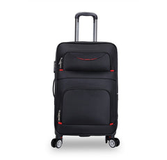 3-Piece Travel Luggage Set Soft Side Rolling Suitcase, 20/24/28 inches