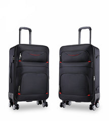 3-Piece Travel Luggage Set Soft Side Rolling Suitcase, 20/24/28 inches