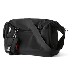 Cross Town Messenger Bag Essentials Bag Crossbody Bag - Black Oxford