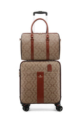 Posh Spinner Luggage Set, Rolling Case & Duffel, 16/18/20/22/24 inches