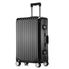 Aluminum Hard Side Spinner Case Trolley Bag On Wheels 18/20/24/29 inches