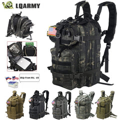 Waterproof Tactical Backpack Military Pack Assault Backpack, 30 Liters