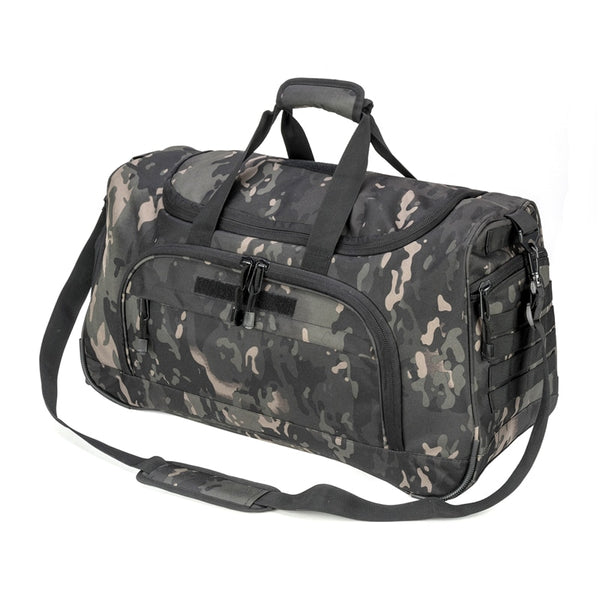 Multifunction Tactical Gym Bag Travel Duffel Bag, 1000D Nylon, One Size