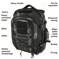 60L Hawkeye Series Military Style Backpack, Hunting & Assault Backpack