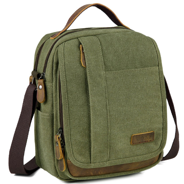 Transporter Crossbody Bag Messenger Bag, Waterproof Canvas, 7.5 Liters