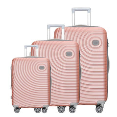 Expandable Hard Side Spinner Luggage Set, Three Pieces, 20/24/28 inches