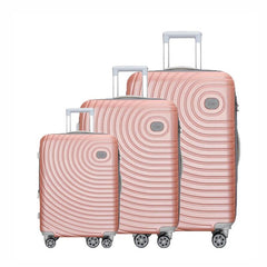 Expandable Hard Side Spinner Luggage Set, Three Pieces, 20/24/28 inches