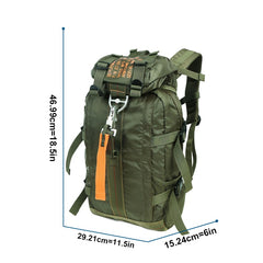 Waterproof Maverick Rucksack Backpack, Black/Gray/OD Green, One Size