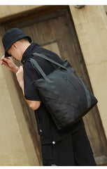 Men's Tote Bag Essentials Shoulder Bag Crossbody Bag in Black, One Size