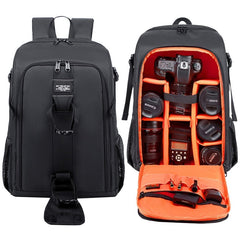 Waterproof Photographic Gear Backpack DSLR Camera Backpack, One Size