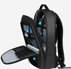 Expandable 25L Transport Backpack 15.6-inches Laptop Backpack in Black