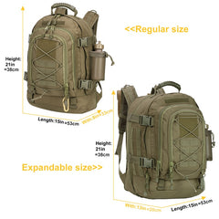 60L Hawkeye Series Military Style Backpack, Hunting & Assault Backpack