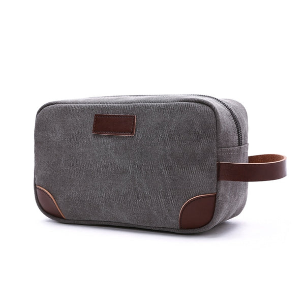 Stylish Canvas Clutch Bag Handbag Phone Pouch for Men & Women, One Size