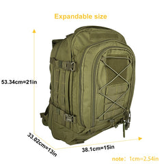 60L Hawkeye Series Military Style Backpack, Hunting & Assault Backpack