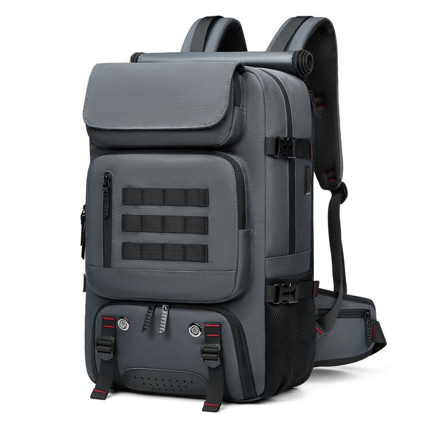 Centennial Travel Backpack - 17 inches Laptop - Gray/Matte Black/Navy