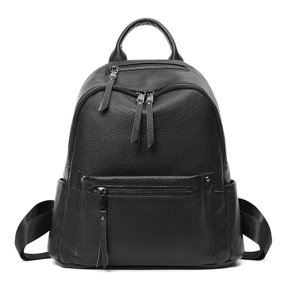 Piccadilly Backpack Casual Backpack for Women, Pebbled Leather, One Size